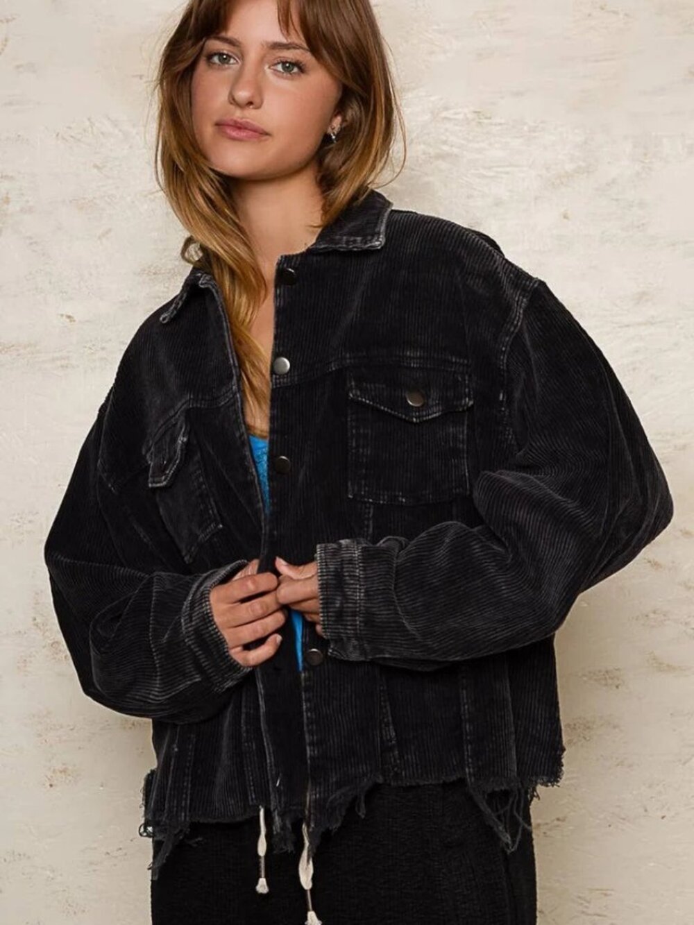 🖤Like-New POL Corduroy Trucker Jacket